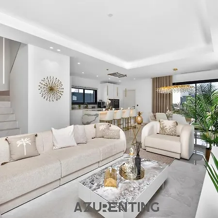 Azurenting - Les Palmiers - Piscine Privee ル·カネ