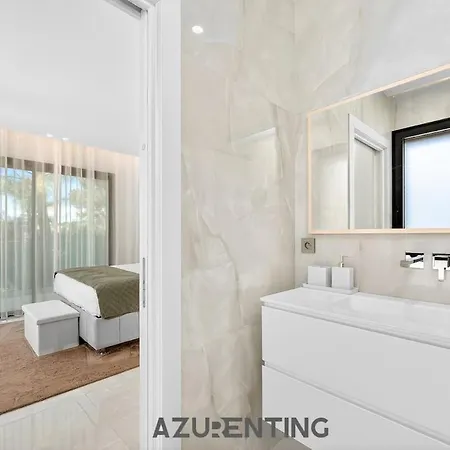 Azurenting - Les Palmiers - Piscine Privee ヴィラ ル·カネ