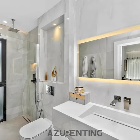 Azurenting - Les Palmiers - Piscine Privee Vila *