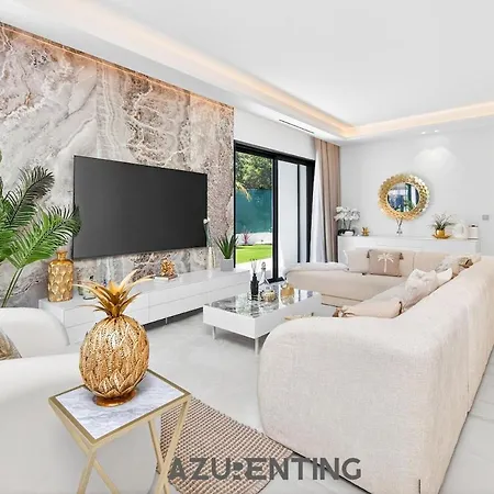 Azurenting - Les Palmiers - Piscine Privee ル·カネ