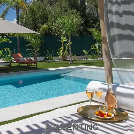 Azurenting - Les Palmiers - Piscine Privee Vila *