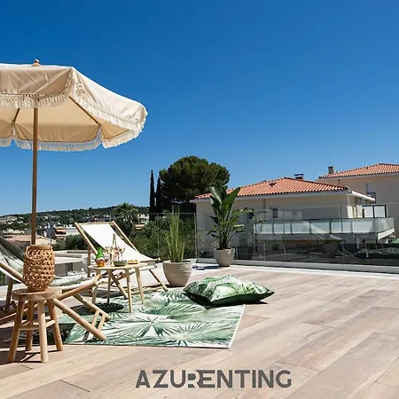 Villa Azurenting - Les Palmiers - Piscine Privée *